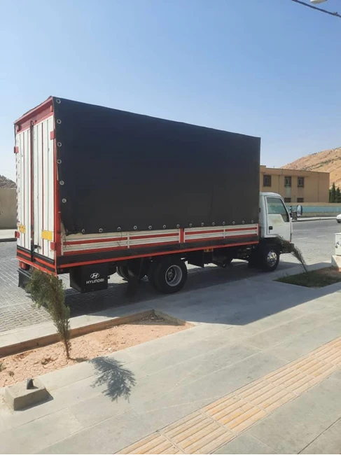 باربری آروین بار شیراز انواع ماشین با کارگر ماهر