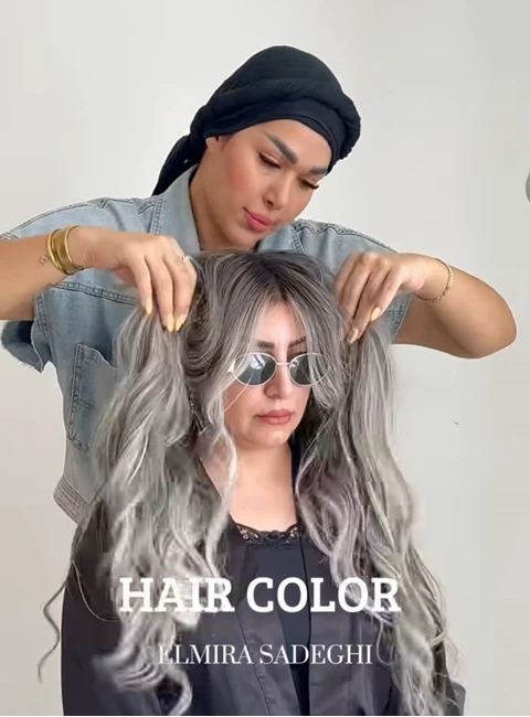 مرکز تخصصی رنگ موی المیرا صادقی