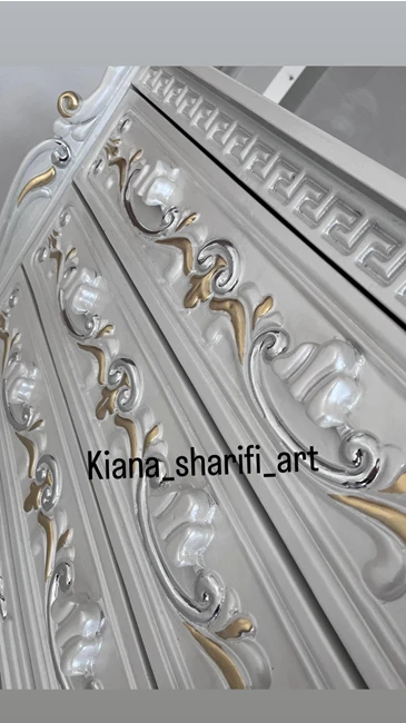 پتینه ورق طلا ابزارهای گچبری و پیش ساخته