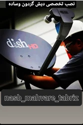 نصاب آنتن،تنظیم ،عیب یابی و تعمیر ماهواره در محل