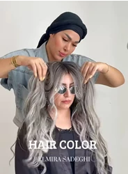 مرکز تخصصی رنگ موی المیرا صادقی