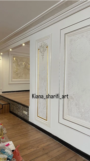 پتینه ورق طلا ابزارهای گچبری و پیش ساخته