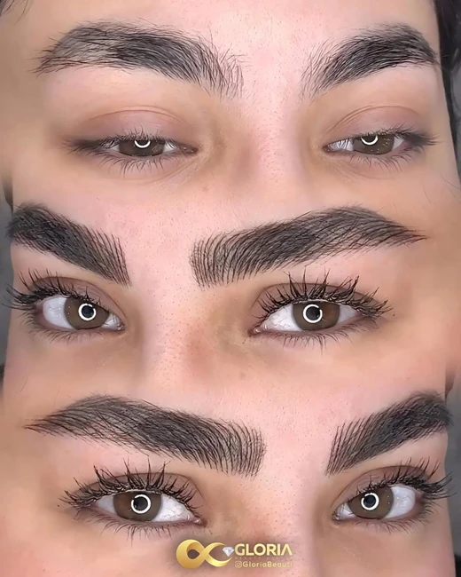 سالن زیبایی گلوریا – مرکز تخصصی فیبروز، کاور ابرو 