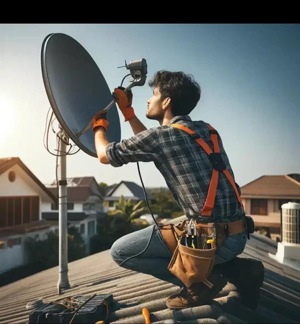 نصب آنتن به صورت تخصصی و حرفه ای