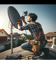 نصب آنتن به صورت تخصصی و حرفه ای