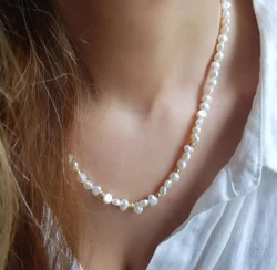 گردنبند مروارید پرورشی