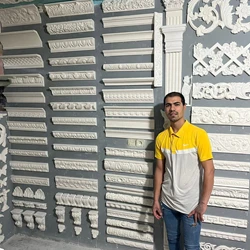 گچبری سقف ابزار گچی قاب بندی گچ بری سقف