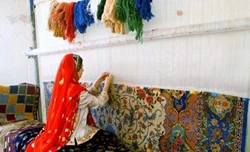 آموزش قالیبافی آتروپات فرش اردبیل