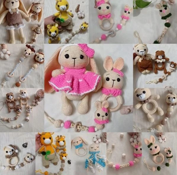عروسک بافتتی کامو‌آرت✨