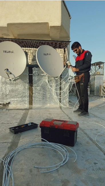 خدمات نصب و تنظیم آنتن سراسر شیراز