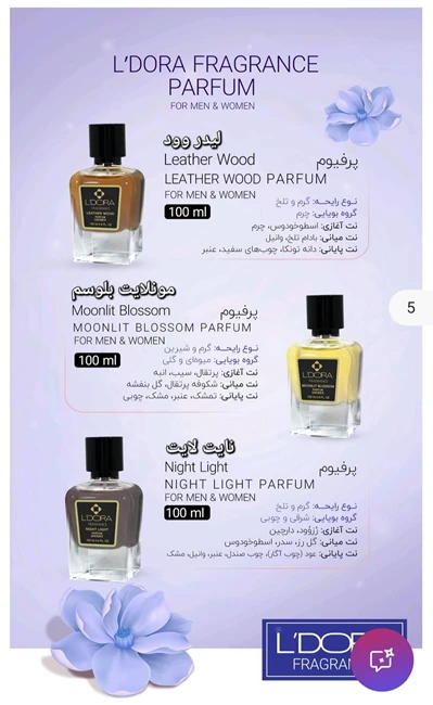محصولات برند جهانی لدروا