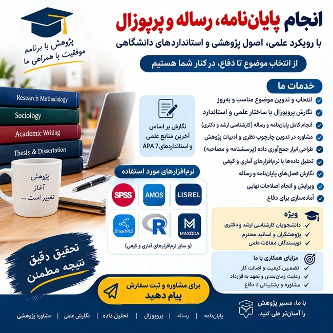 انجام پایان‌نامه، رساله دکتری و پروپوزال